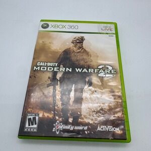 Call of Duty Modern Warfare 2 Xbox 360 Activision 2009 FPS Video Game CIB